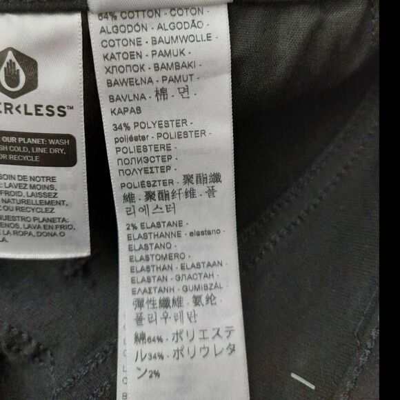 NEW Levi's 720 High Rise Super Skinny Jeans Black Hyperstretch 25x32 - Picture 6 of 9